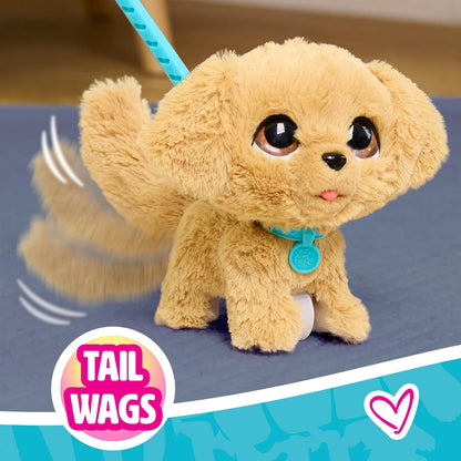 Just Play furReal Wag-A-Lots Golden Retriever, Kids Toys for Ages 4 Up