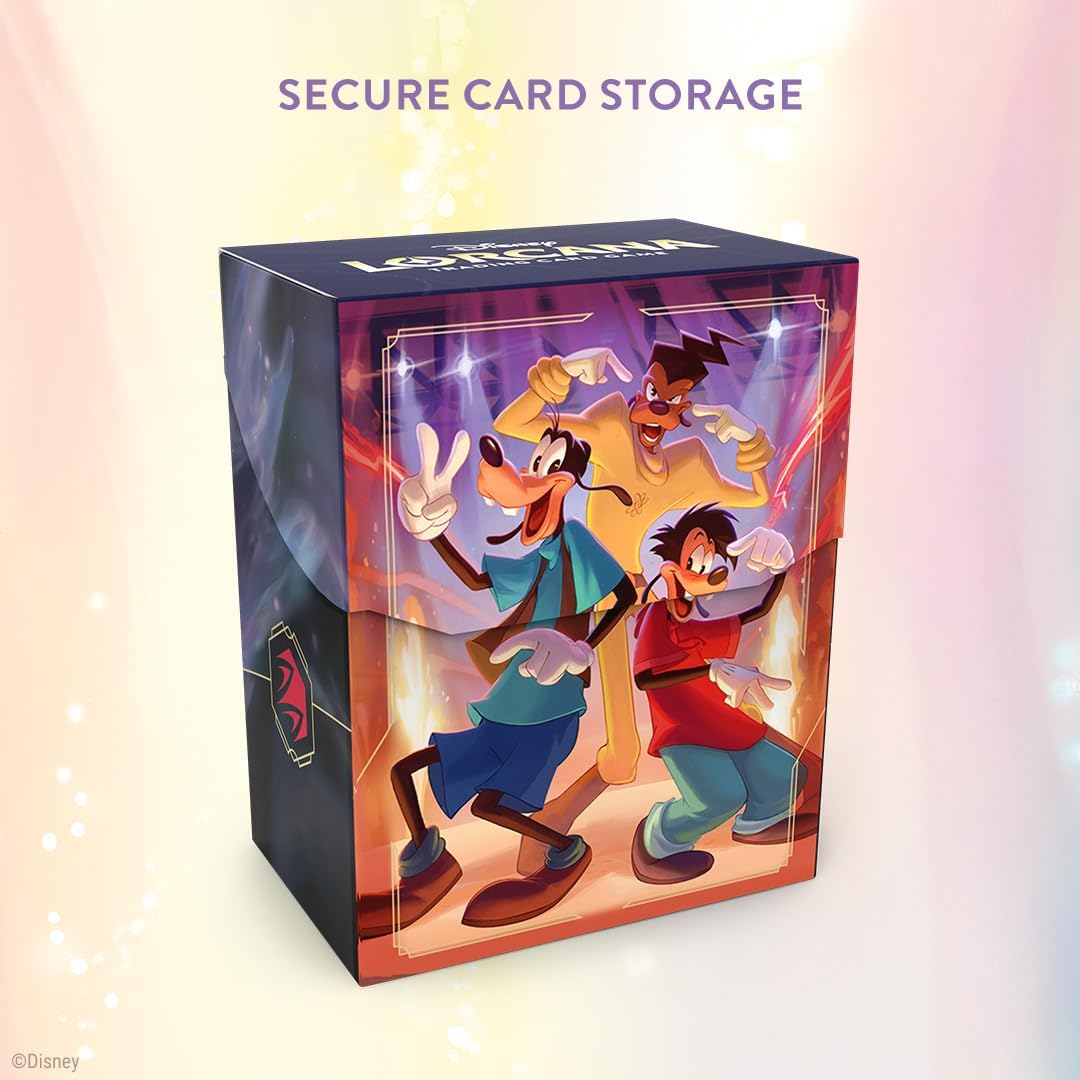 Ravensburger Disney Lorcana Deck Box Goofy Set 9 Fabled for Adults and Kids Age 8 Years Up - Collectable TCG