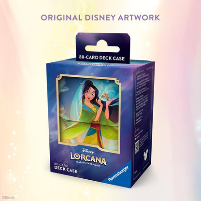 Ravensburger Disney Lorcana Deck Box Mulan Set 9 Fabled for Adults and Kids Age 8 Years Up - Collectable TCG