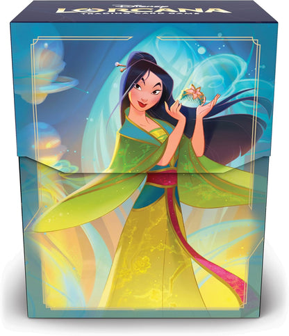 Ravensburger Disney Lorcana Deck Box Mulan Set 9 Fabled for Adults and Kids Age 8 Years Up - Collectable TCG