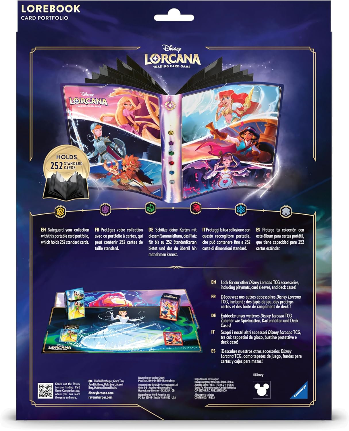 Ravensburger Disney Lorcana Card Portfolio - Set 9-12 for Adults and Kids Age 8 Years Up - Collectable TCG
