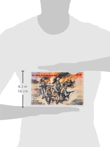 ICM 1:35 - US Elite Forces in Iraq 4 Figs
