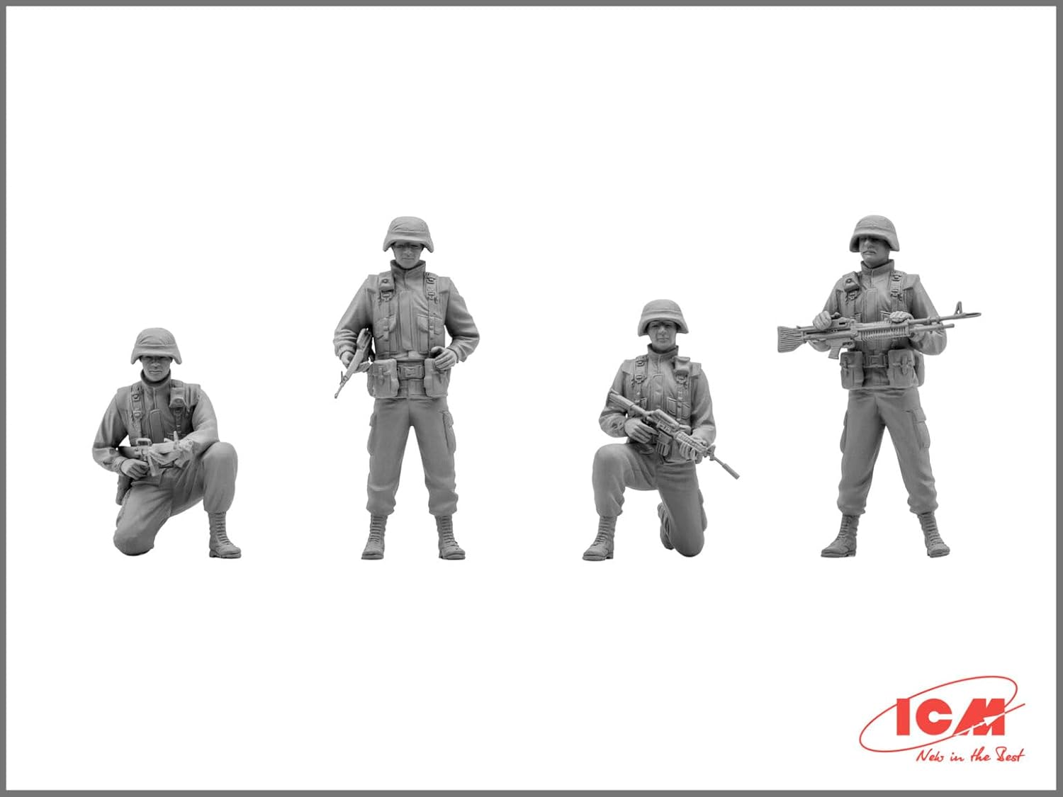 ICM 1:35 - US Elite Forces in Iraq 4 Figs