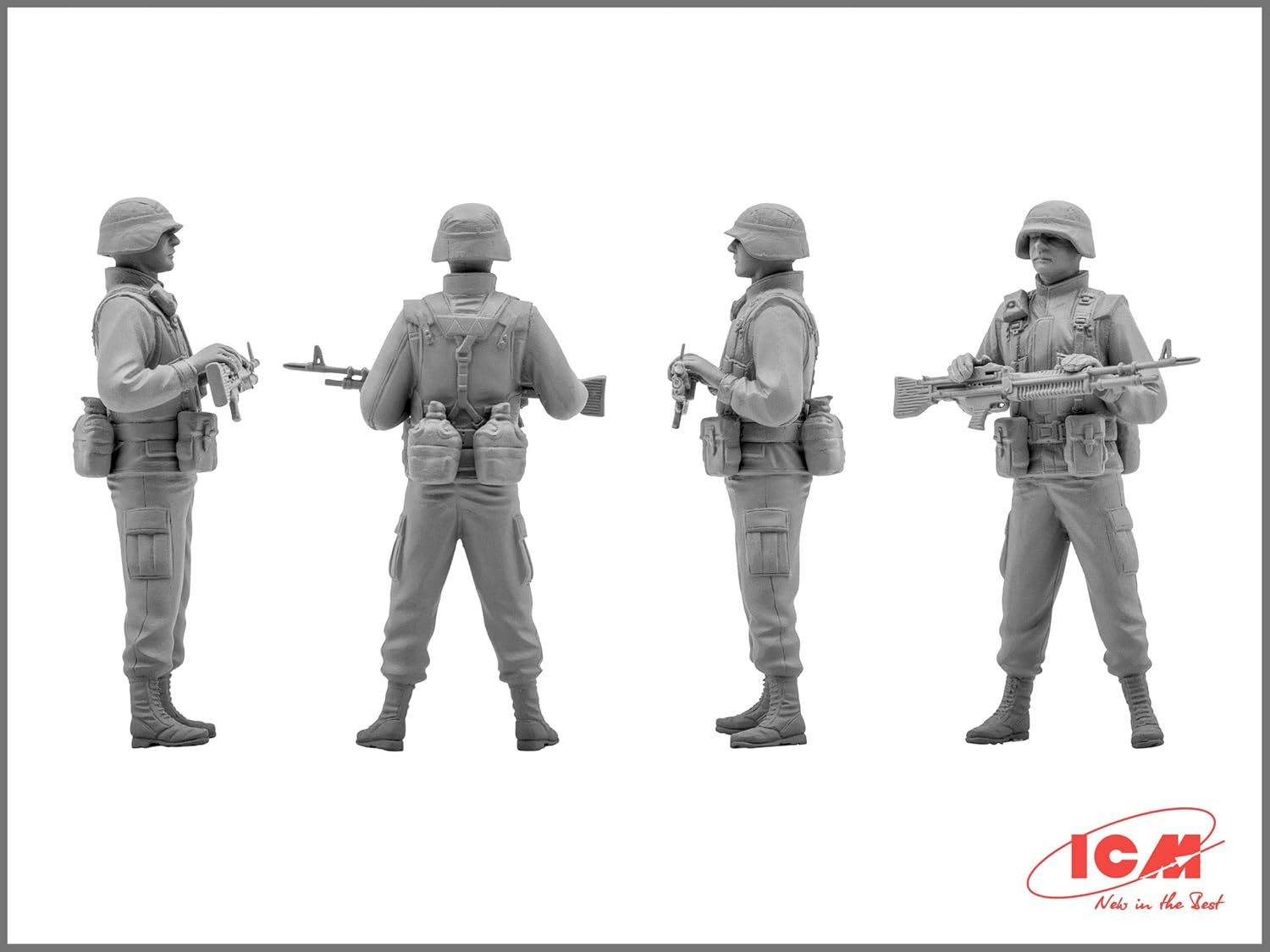 ICM 1:35 - US Elite Forces in Iraq 4 Figs