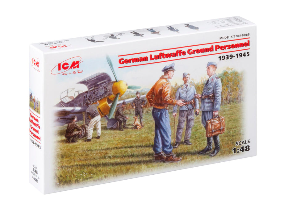 ICM 1:48 - German Luftwaffe Ground Personnel (1939-1945