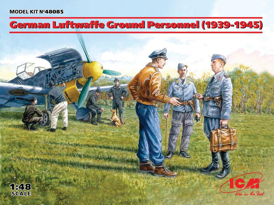 ICM 1:48 - German Luftwaffe Ground Personnel (1939-1945
