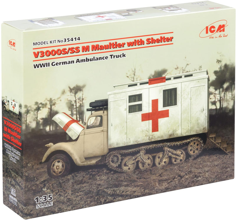 ICM 1:35 - V3000S/SS M Maultier with Shelter