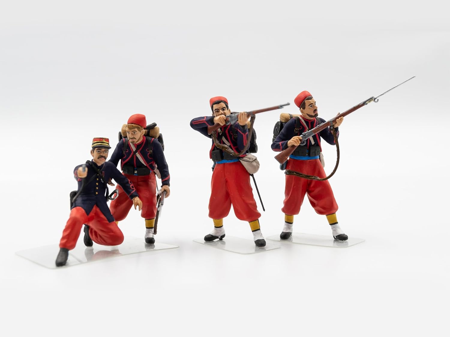 ICM ICM35709 1:35-French Zoaves (1914) 4 Figs