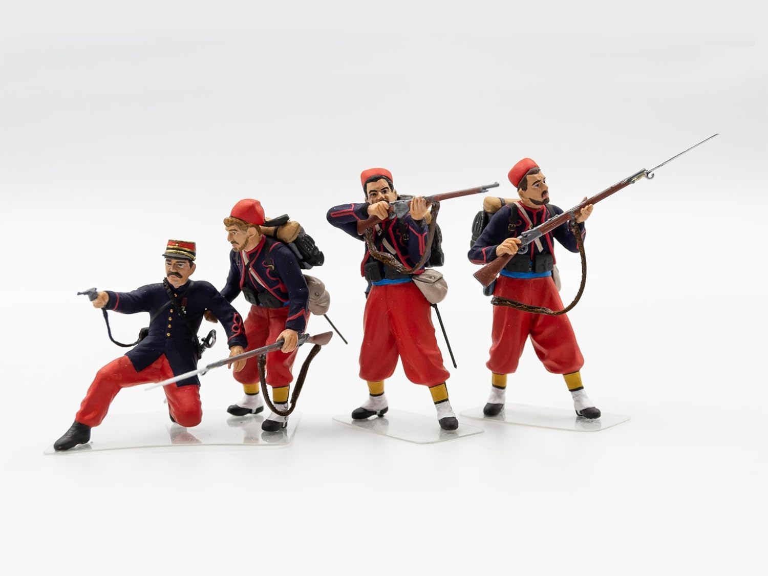 ICM ICM35709 1:35-French Zoaves (1914) 4 Figs