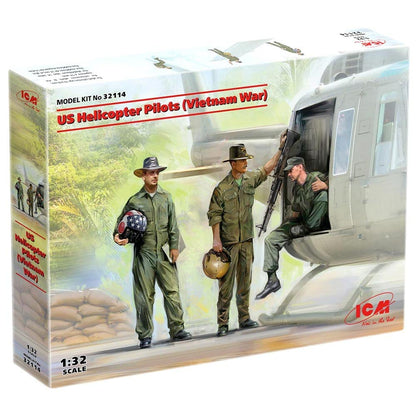 ICM Figurine Mignature Us Helicopter Pilots (Vietnam War