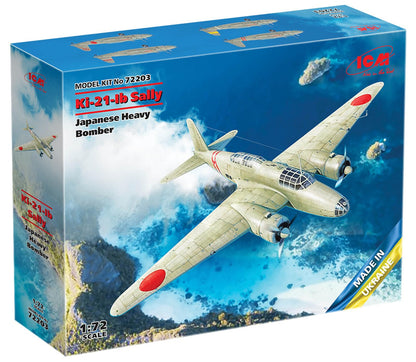 ICM 1:72 - Ki-21-Ib 'Sally' Japanese Heavy Bomber