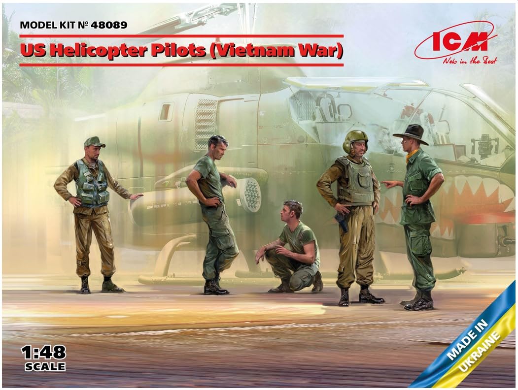 ICM 1:48 - US Helicopter Pilot (Vietnam War