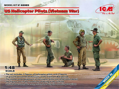 ICM 1:48 - US Helicopter Pilot (Vietnam War