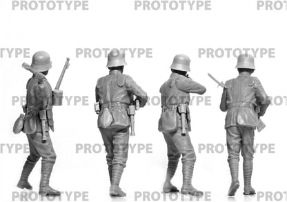 ICM ICM35722 1:35-WWI German Infantry in Armor Scale Model Kit