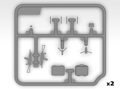 LTEBLO ICM35749 Scale Model, Lightgrey