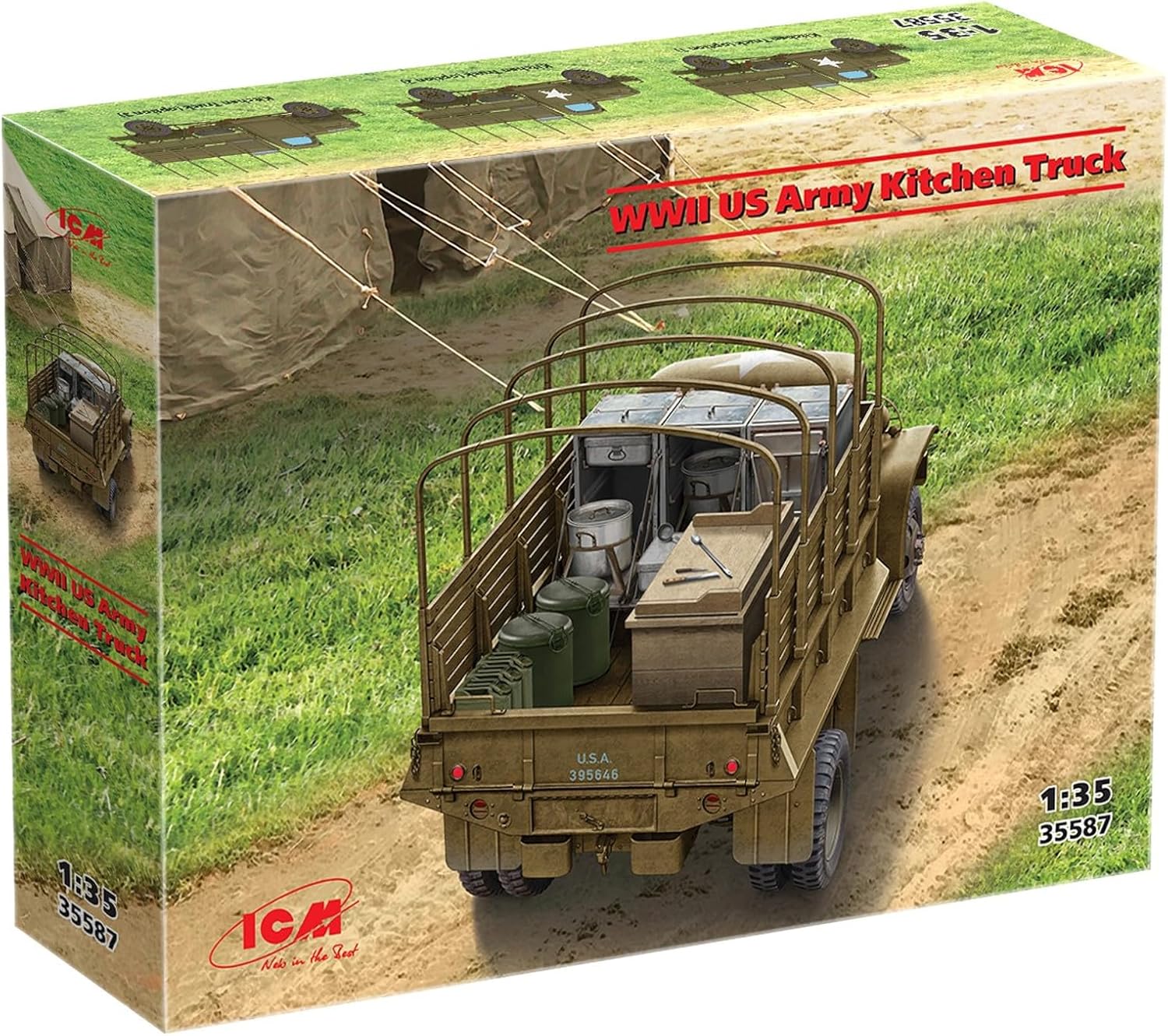 ICM 1:35 WWII US Army Kitchen Truck