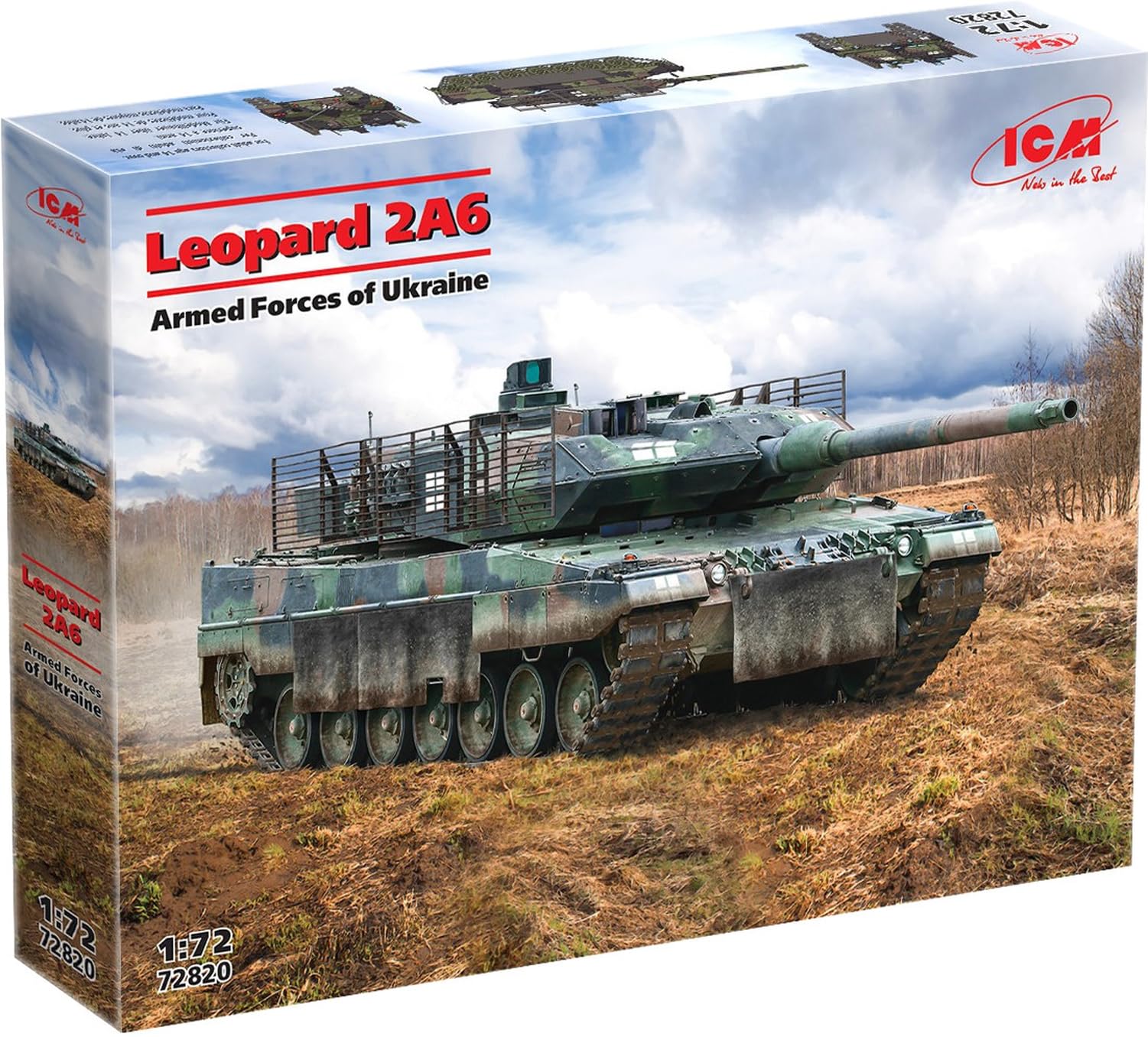 ICM 1:72 -Leopard 2A6, Armed forces of Ukraine