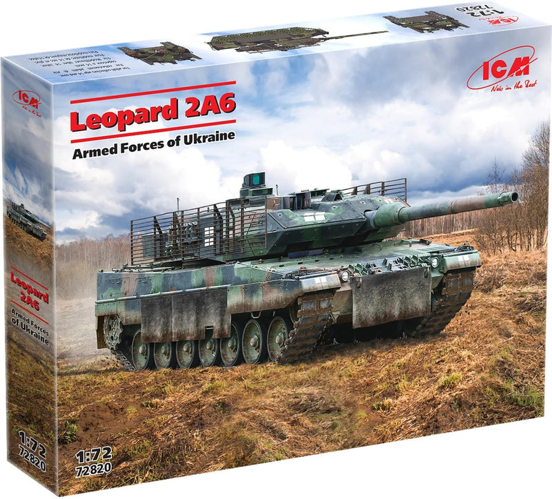 ICM 1:72 -Leopard 2A6, Armed forces of Ukraine