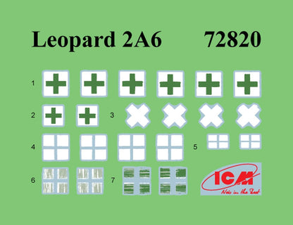 ICM 1:72 -Leopard 2A6, Armed forces of Ukraine