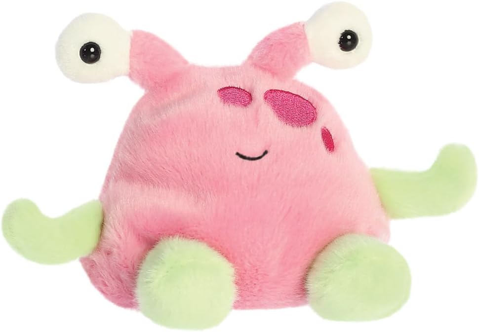 Aurora, 33783, Palm Pals Silly Alien 5In, Soft Toy, Pink