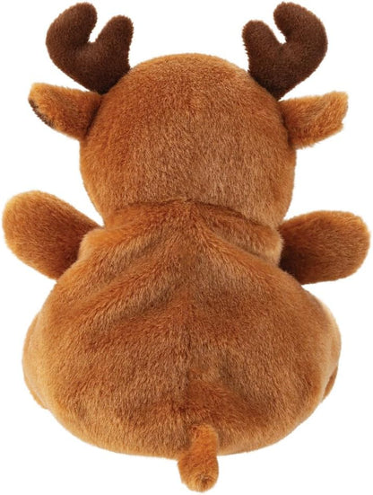Aurora, 61642, Palm Pals Cinnamon Reindeer 8In, Soft Toy, Brown