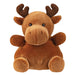 Aurora, 61642, Palm Pals Cinnamon Reindeer 8In, Soft Toy, Brown