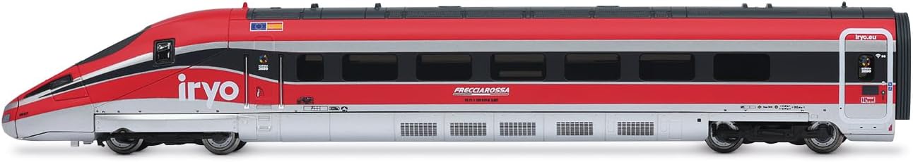 Arnold HN2622 Iryo (Spain), Frecciarossa 1000 Base Set, 4 Elements, ep. VI, Metal, Red/Silver