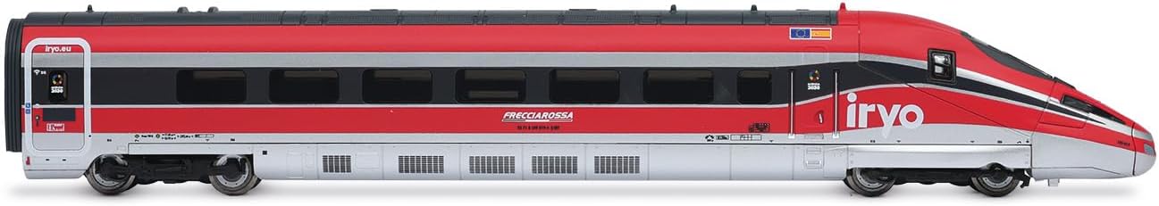Arnold HN2622 Iryo (Spain), Frecciarossa 1000 Base Set, 4 Elements, ep. VI, Metal, Red/Silver