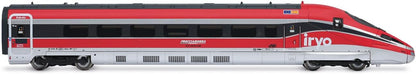 Arnold HN2622 Iryo (Spain), Frecciarossa 1000 Base Set, 4 Elements, ep. VI, Metal, Red/Silver