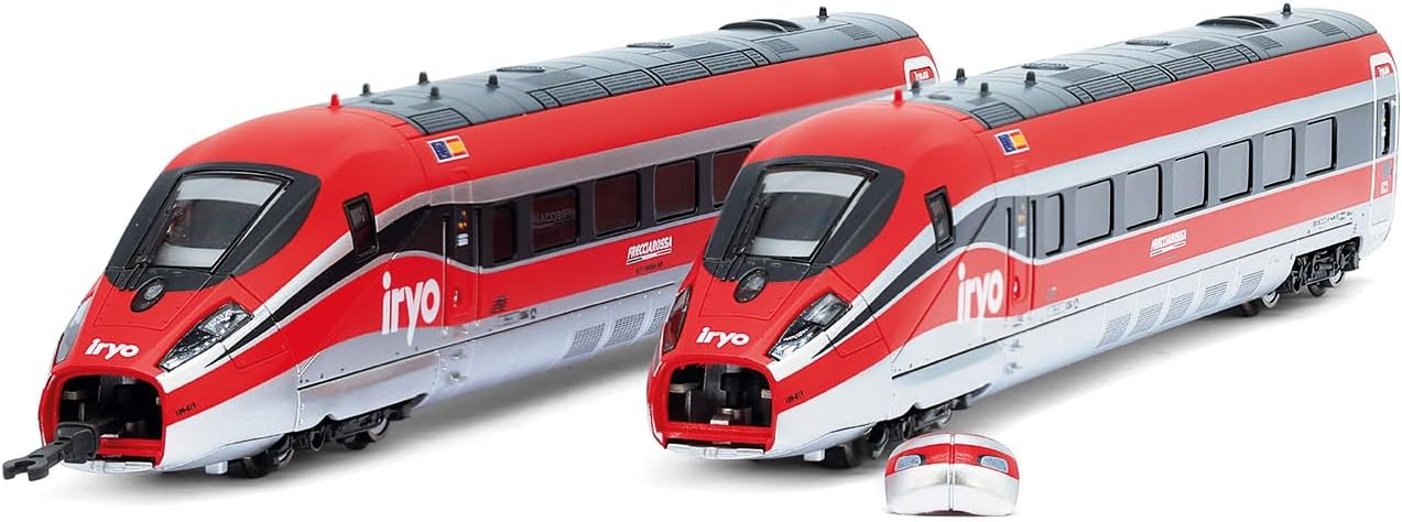 Arnold HN2622 Iryo (Spain), Frecciarossa 1000 Base Set, 4 Elements, ep. VI, Metal, Red/Silver