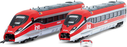 Arnold HN2622 Iryo (Spain), Frecciarossa 1000 Base Set, 4 Elements, ep. VI, Metal, Red/Silver