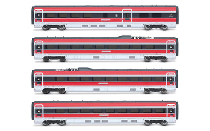 Arnold HN3515 Iryo (Spain), Frecciarossa ETR 1000 Additional Set, 4 Elements, ep. VI, Metal, Red/Silver