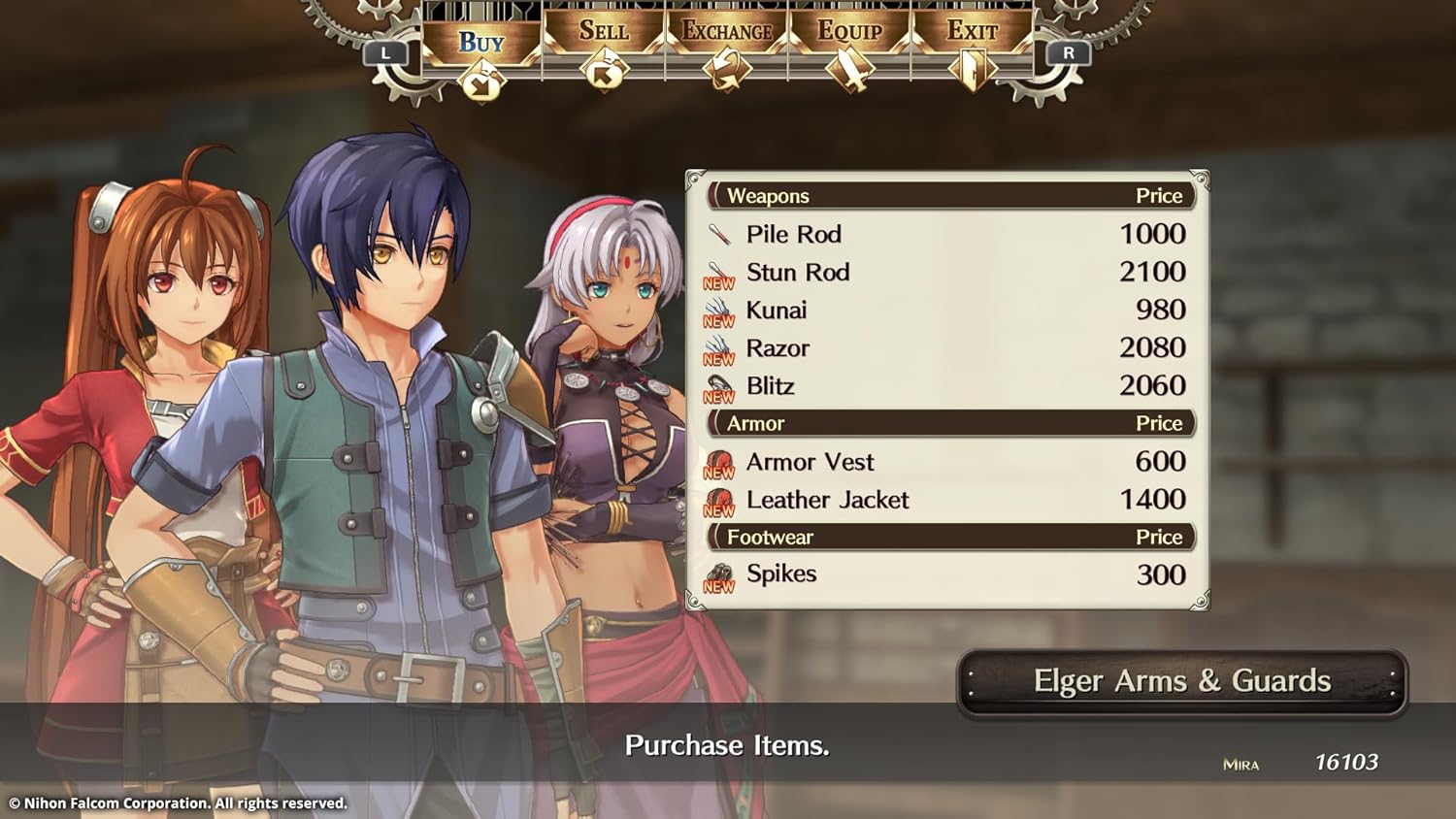 Trails in the Sky 1st Chapter NS