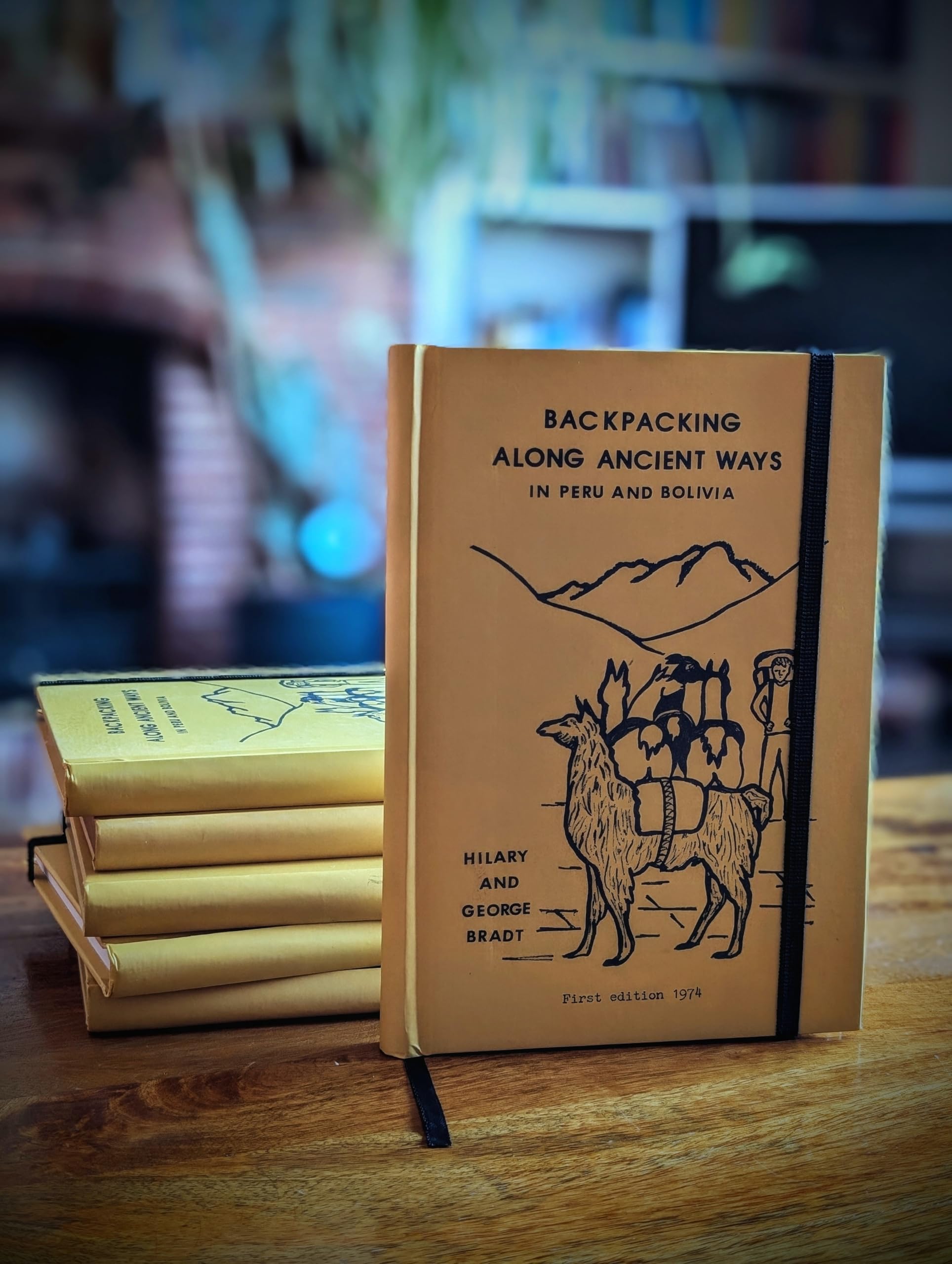 Bradt Travel Journal (replica cover of Backpacking Along Ancient Ways Peru & Bolivia