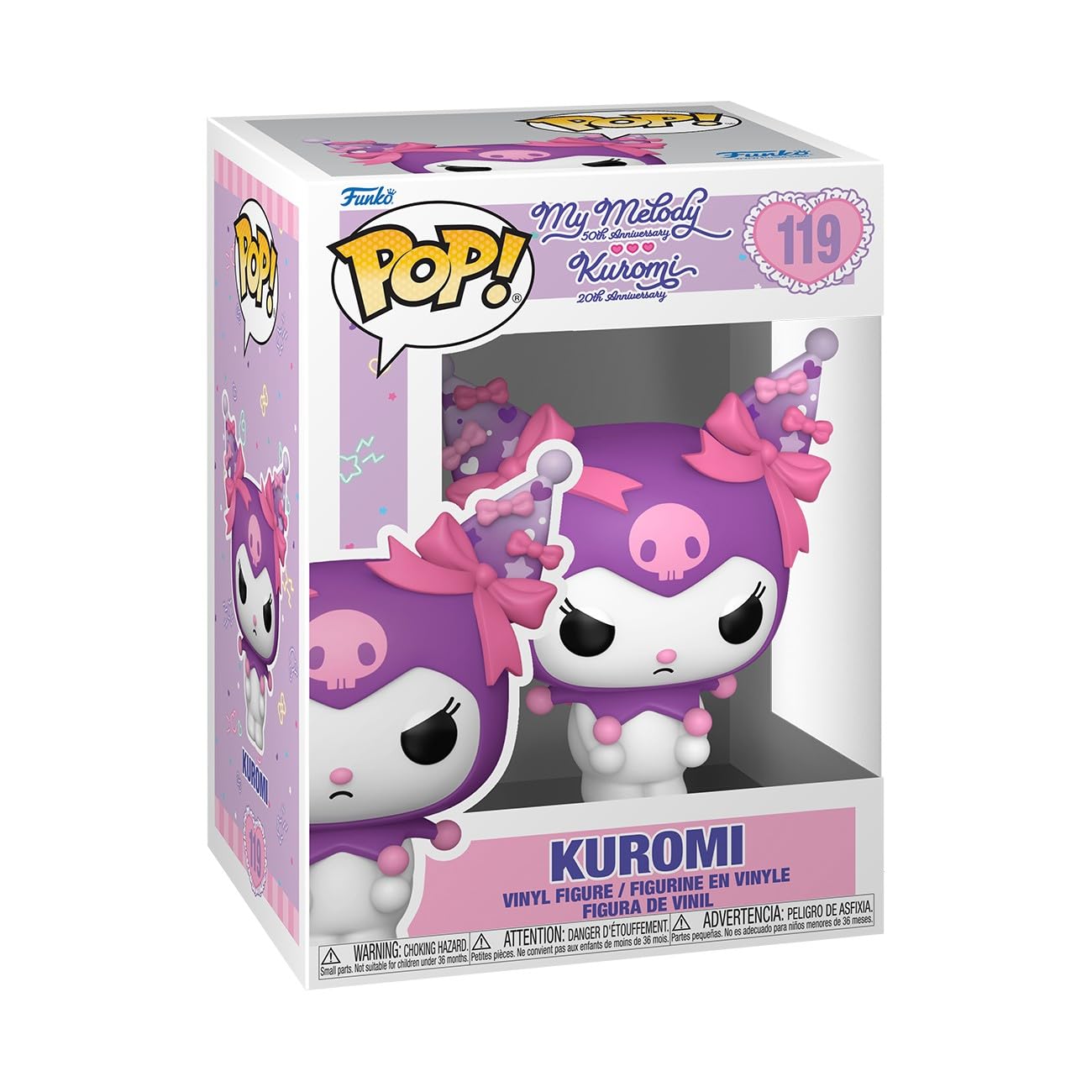 Sanrio Pop! Animation Vinyl Figure K/Mm- Kuromi Grumpy 9 Cm