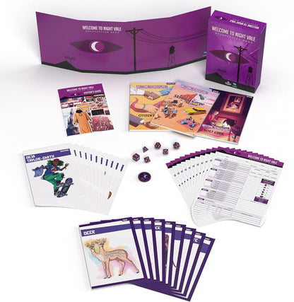 Renegade Games: Welcome to Night Vale Roleplaying Game - RPG Box Set, Rules & Guides, GM Screen, Dice, Macabre Mystery Adventure, Based On The Podcast