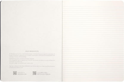 Moleskine Cahier Journal Sakura, Lined Notebook, Singer Stitched Cover, with 16 Detachable Sheets, XL Size 19 x 25 cm