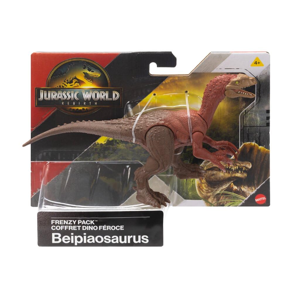 Jurassic World Frenzy Pack Beipiaosaurus Dinosaur Figure Authentic Toy Digital Game