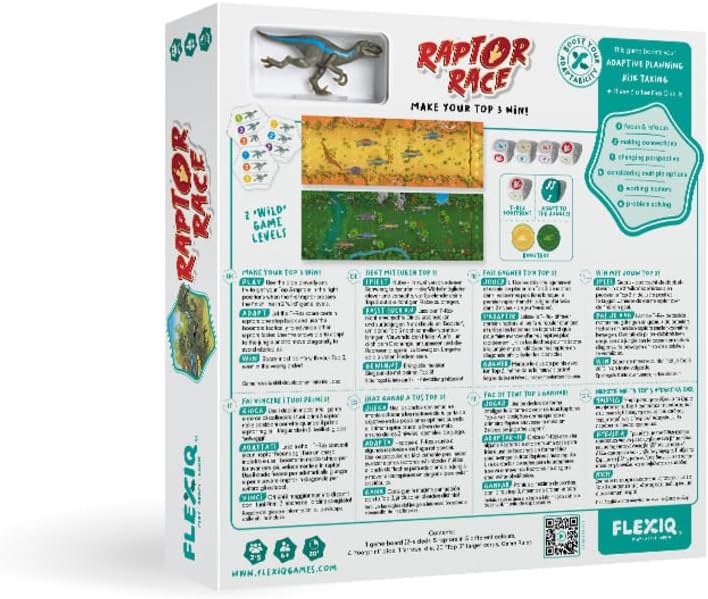 Asmodee - Raptor Race Tactisch Bordspel