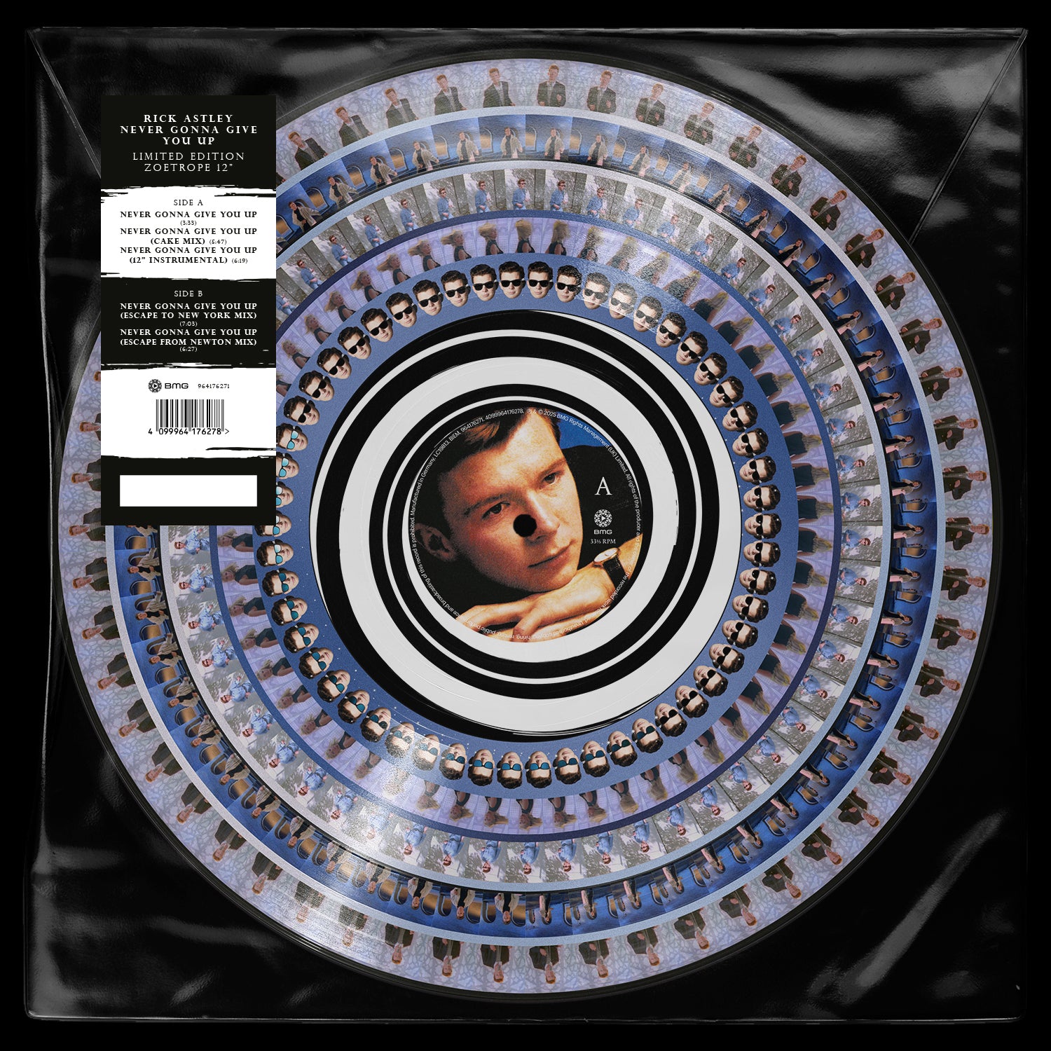 Never Gonna Give You Up (Zoetrope Vinyl)