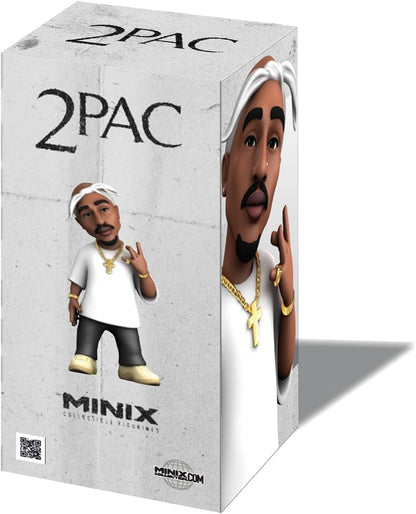 MINIX Tupac Model – Collectible Action 12cm Figure Music Icon Range for Fans
