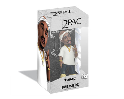 MINIX Tupac Model – Collectible Action 12cm Figure Music Icon Range for Fans