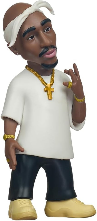 MINIX Tupac Model – Collectible Action 12cm Figure Music Icon Range for Fans