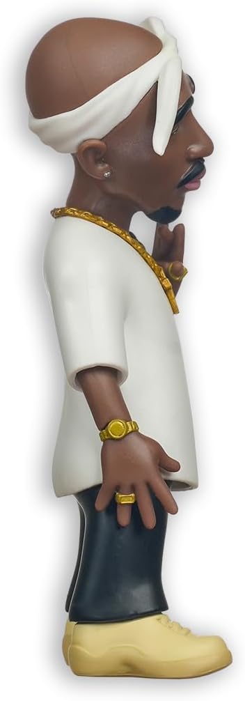 MINIX Tupac Model – Collectible Action 12cm Figure Music Icon Range for Fans