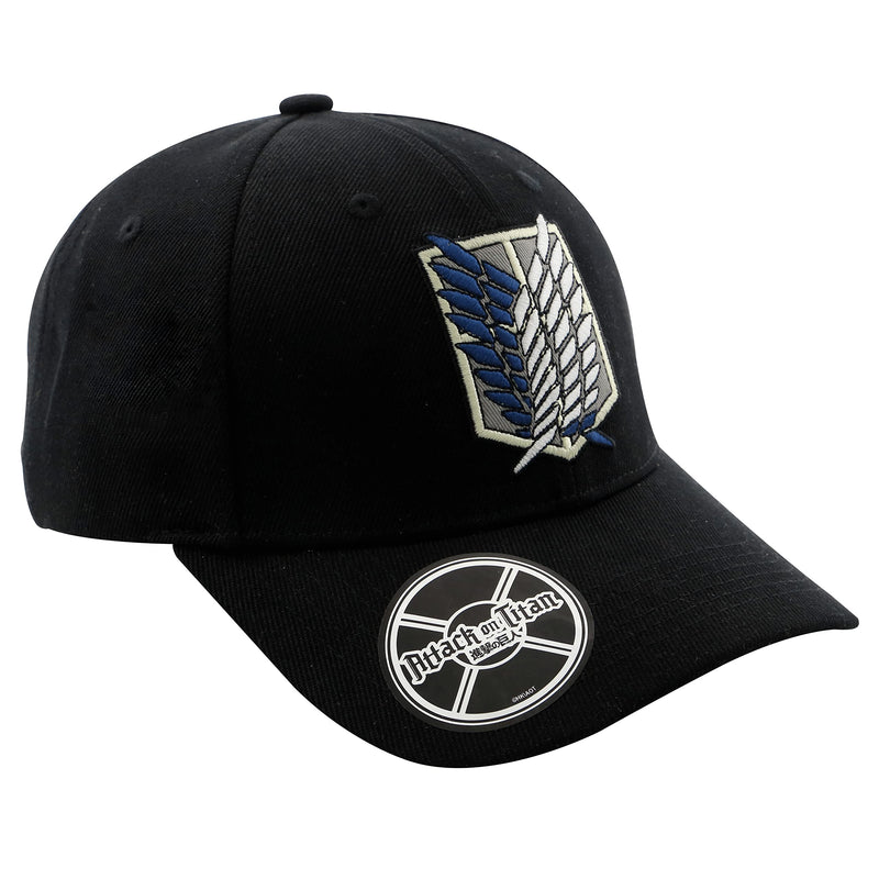 ABYSTYLE - Attack on Titan Berretto Scout Symbol, Nero , Taglia unica