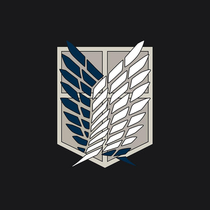 ABYSTYLE - Attack on Titan Berretto Scout Symbol, Nero , Taglia unica