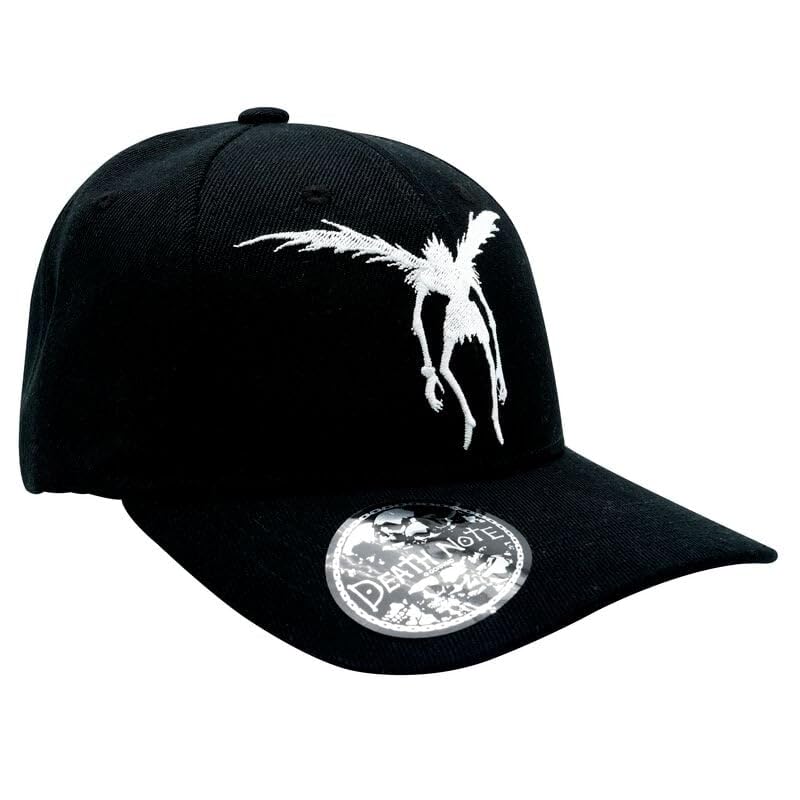 ABYSTYLE Death Note Ryuk Black Cap One Size Baseball Cap Anime Merch for Fans Death Note Manga Inspired Merch Gift