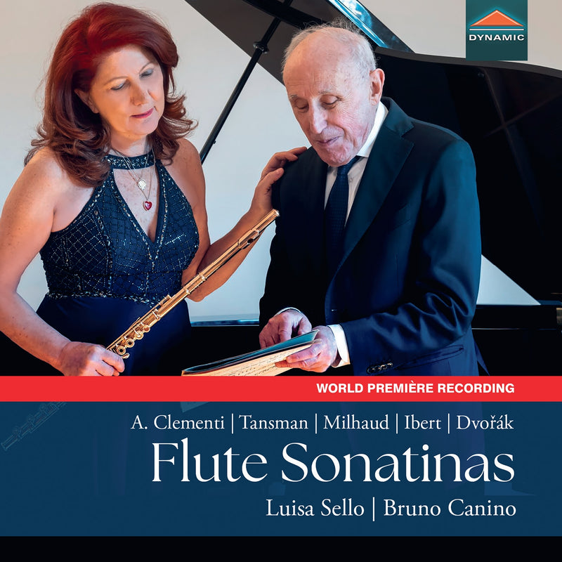 A. Clementi/Tansman/Milhaud/Ibert/Dvorák: Flute Sonatinas