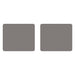 Fellowes Mouse Mat with Non-Slip Rubber Base - Solid Colour Mouse Pad - Suitable for Both Optical and Laser Mice - 186 x 224 x 6mm - Silver (Pack of 2