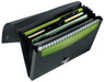 Leitz Recycled Expanding File, A4, 5 Compartments, Black, Pack of 5
